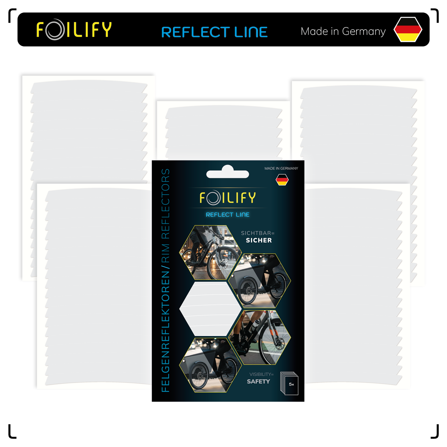 Felgen Reflektionssticker